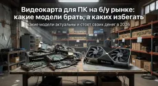Видеокарта для ПК на б/у рынке: какие модели брать, а каких избегать: какие модели актуальны и стоят своих денег в 2026