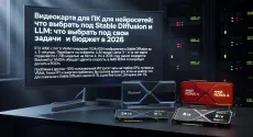 Видеокарта для ПК для нейросетей: что выбрать под Stable Diffusion и LLM: что выбрать под свои задачи и бюджет в 2026